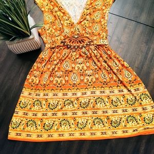 ECI New York Paisley Dress